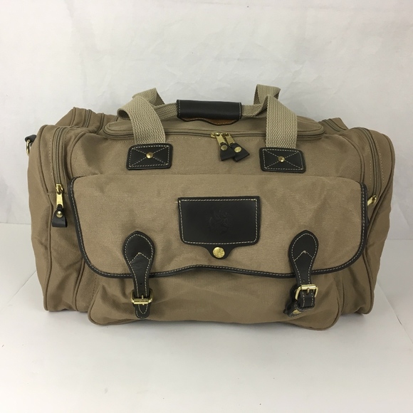 eddie bauer canvas duffle bag